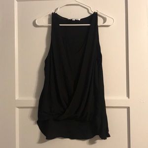 Elizabeth and James Tiana Silk Draped Tank